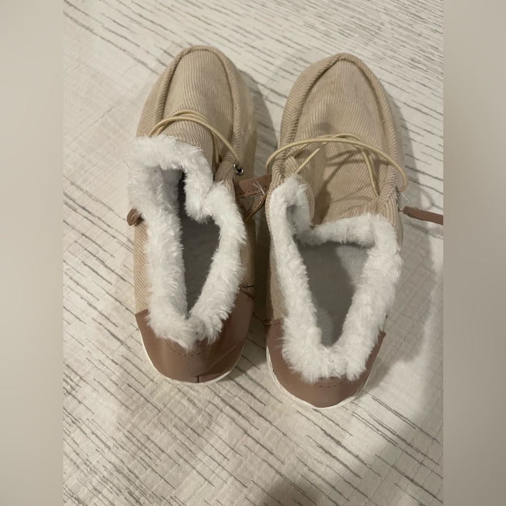 FLEECE WARM SLIDE ONS